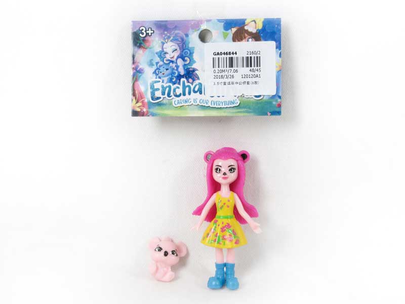 3.5inch Doll Set(6S) toys