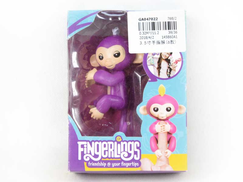 3.5inch Finger Monkey(6S) toys