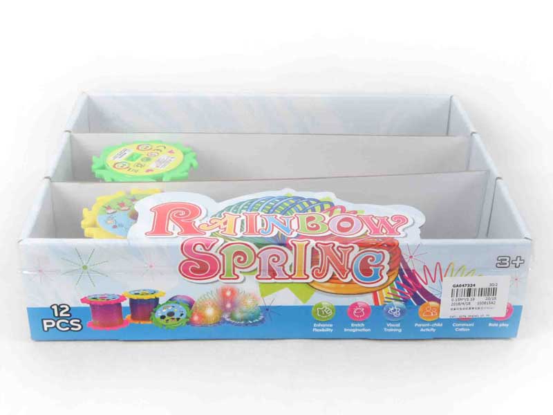 Rainbow Spring W/L(12pcs) toys