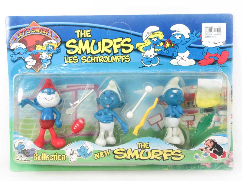 The Smurfs(3in1) toys