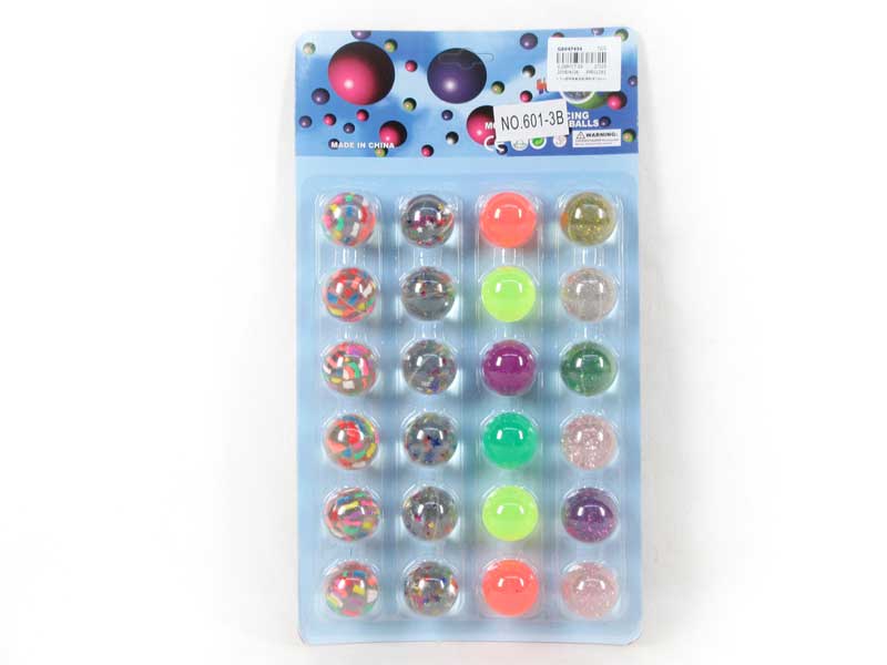 3.2cm Bounce Ball(24pcs) toys