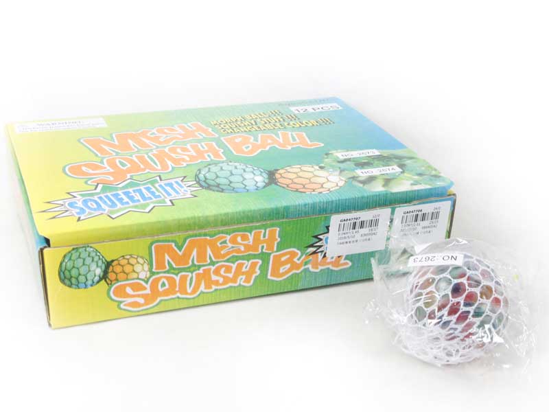 6CM Mesh Squish Ball（12in1） toys