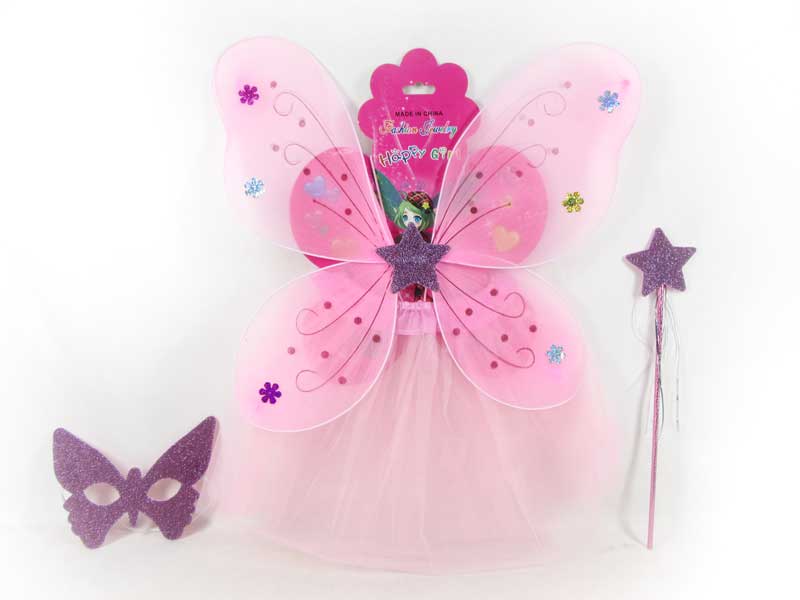 Butterfly & Stick & Mask & Sirt toys