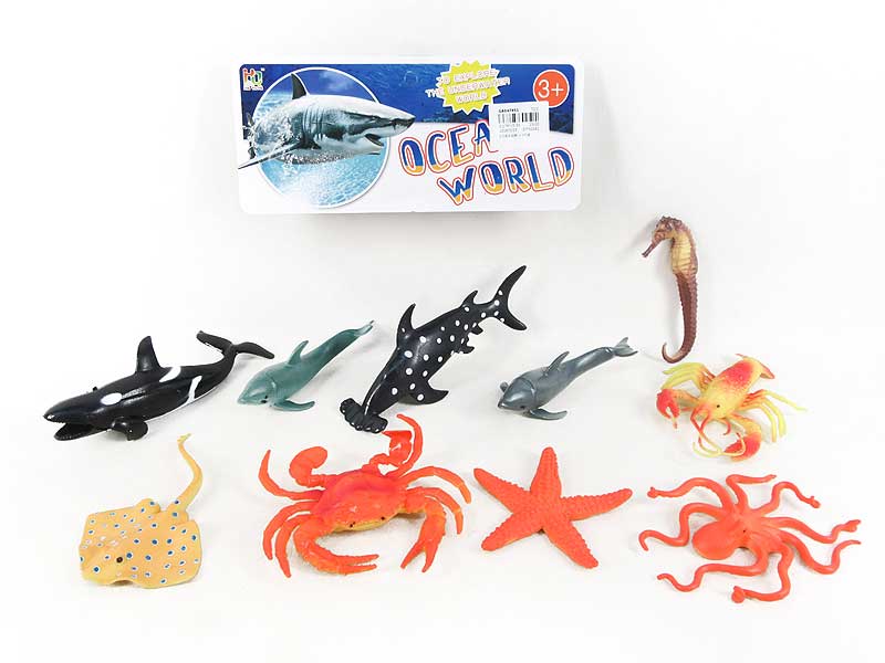 5inch Ocean Animal(10in1) toys