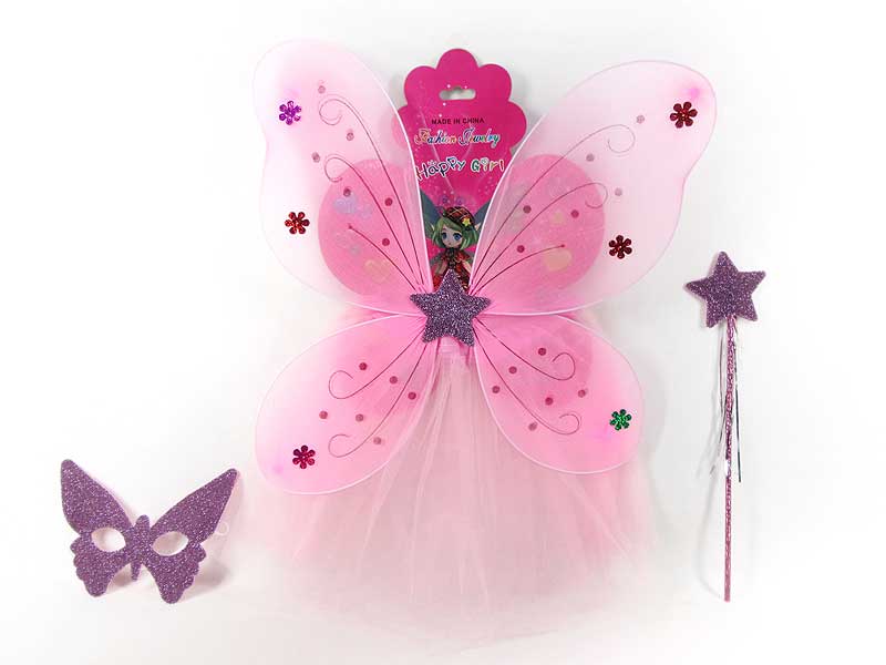 Butterfly & Mask & Stick & Skirt toys
