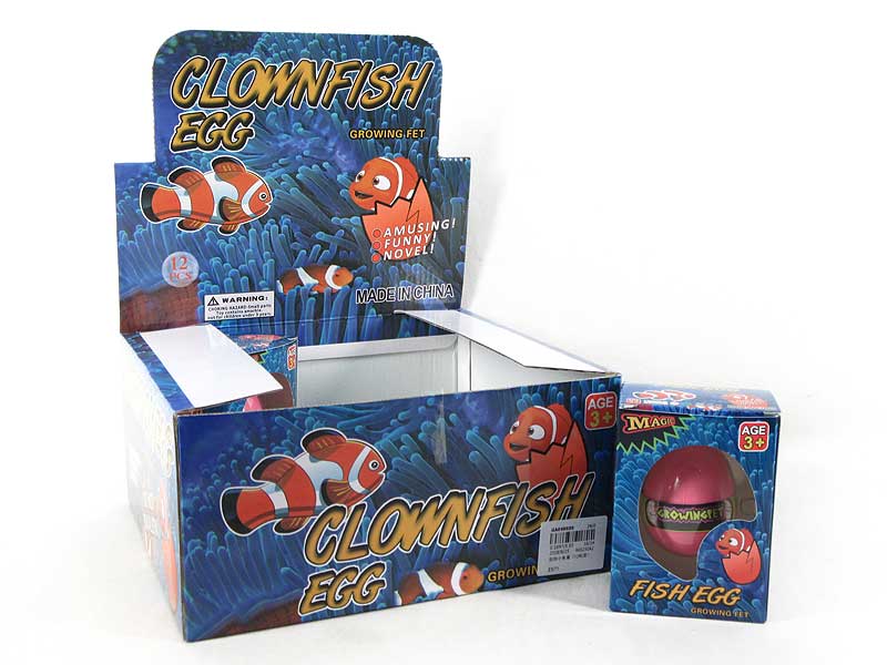 Swell Clownfish Egg（12in1） toys