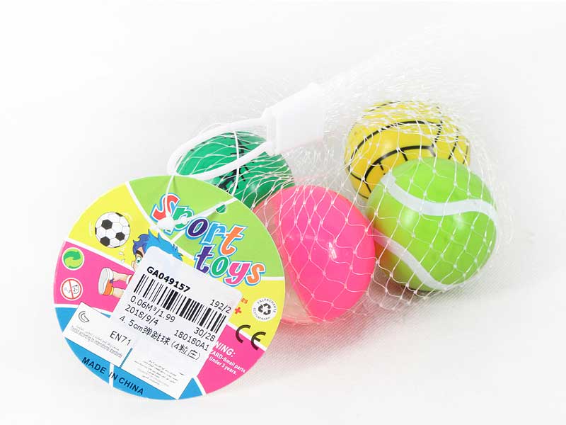 4.5cm Bounce Ball(4in1) toys