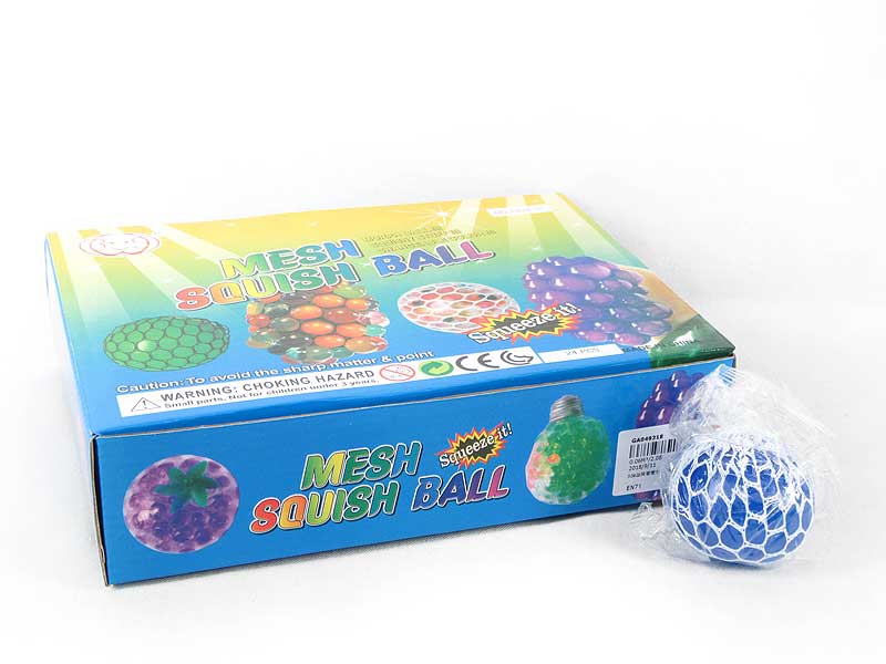 5CM Mesh Squish Ball（24in1） toys