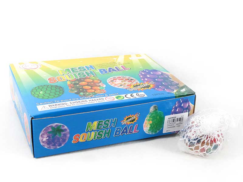 6CM Mesh Squish Ball(12in1) toys