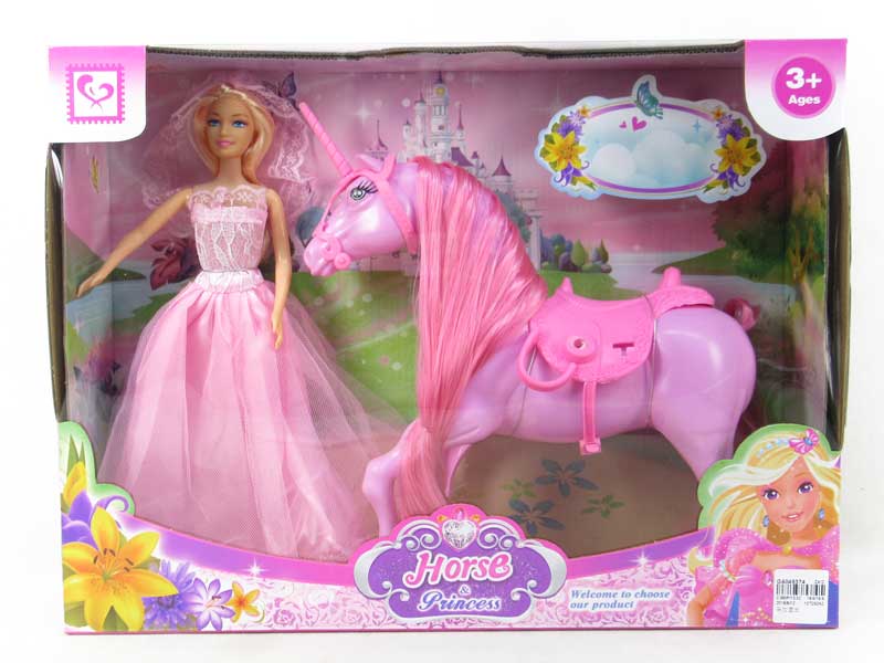 Horse Set & Doll toys