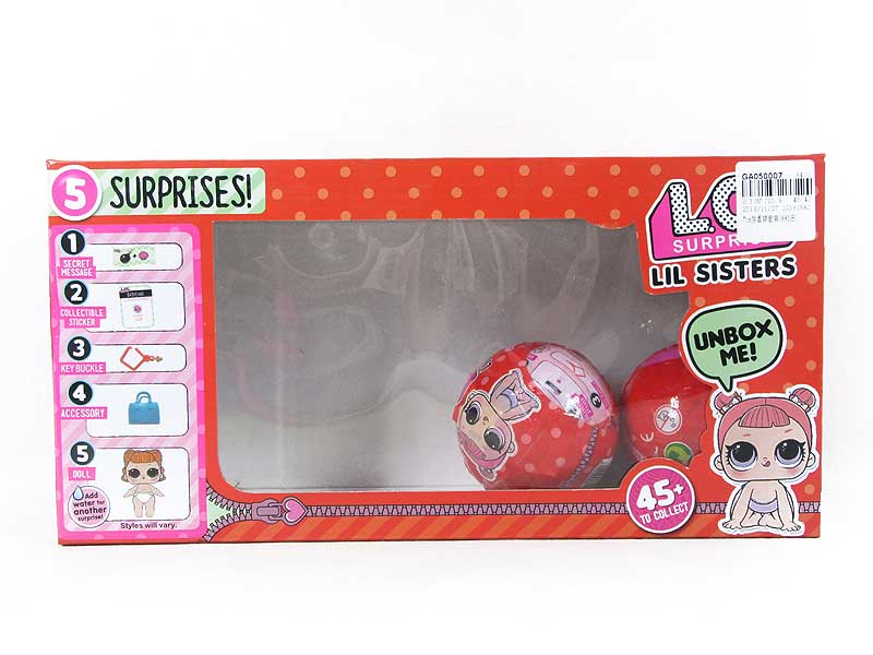 7cm Surprise Ball Set(8in1) toys