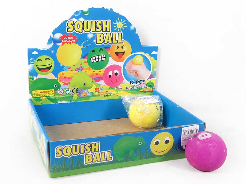 6cm Squish Ball(12in1) toys
