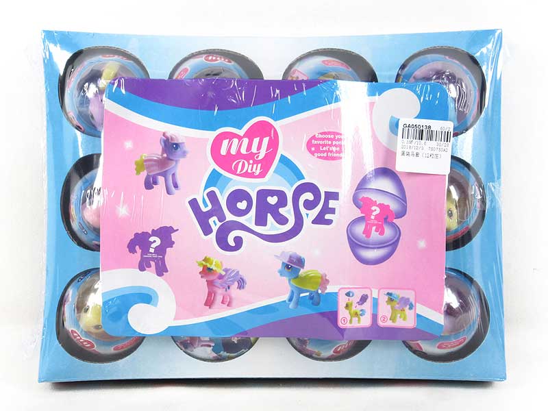 Horse Set(12PCS) toys