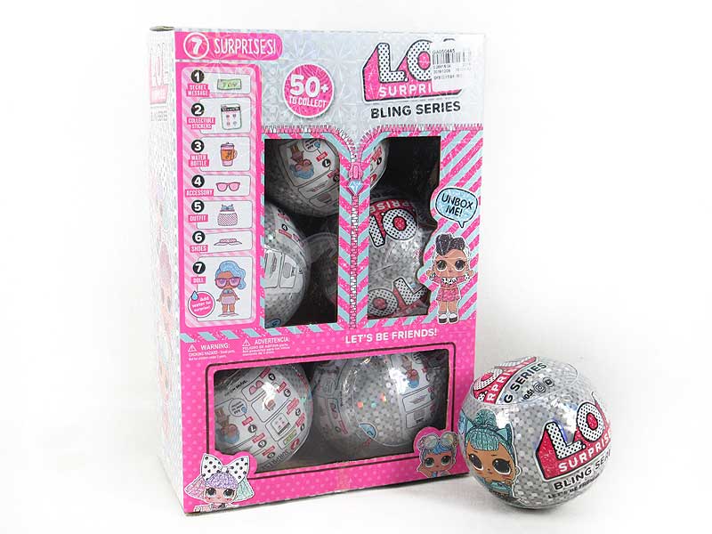 10CM Surprise Ball(6PCS) toys
