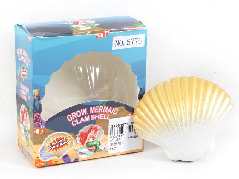 Swell Scallop in Shell toys