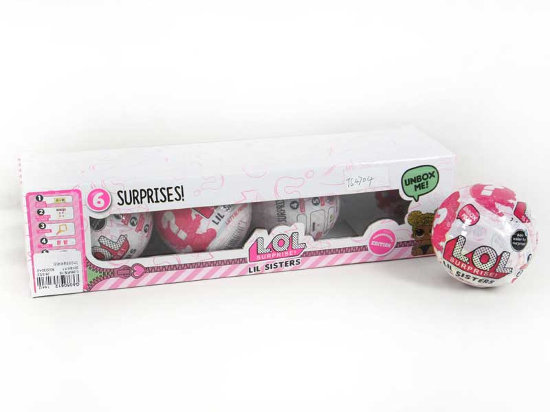7cm Surprise Ball(4in1) toys