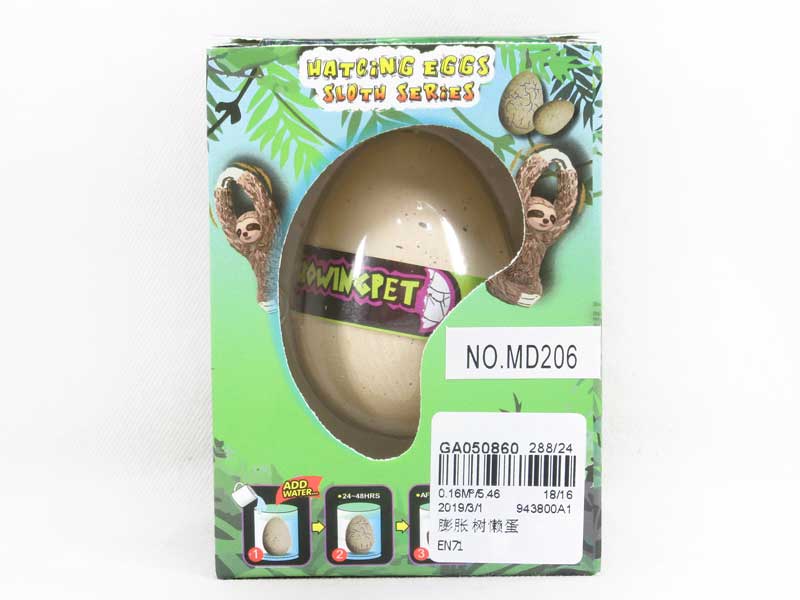Swell Sloth Egg toys
