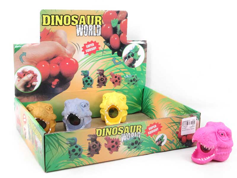 Vent Dinosaur Head(12pcs) toys