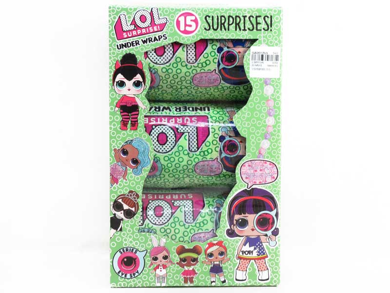 16.5CM Surprise Doll(3in1) toys