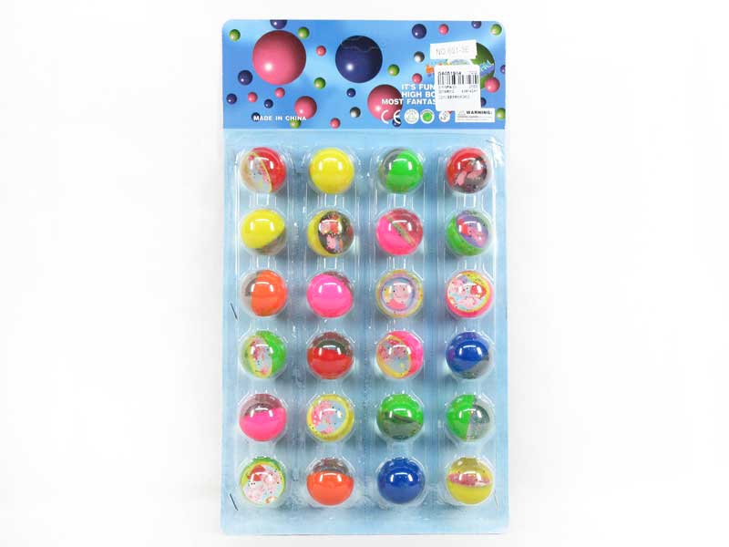 3.2cm Bounce Ball(24in1) toys