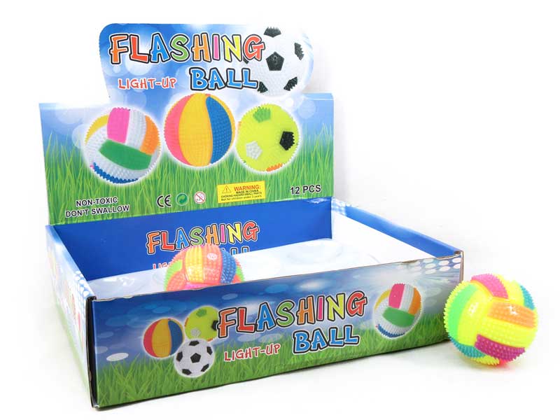 7.5CM Vollyball W/L_Whistle(12in1) toys