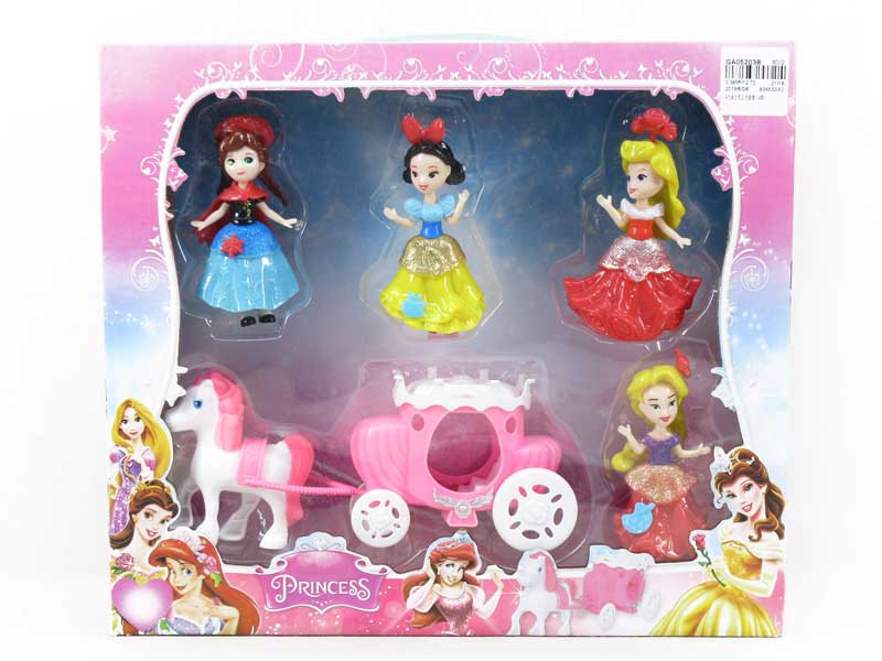 4inch Disney Princess Set(2S) toys