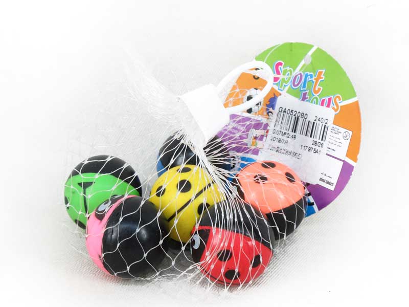3.2cm Bounce Ball(6in1) toys