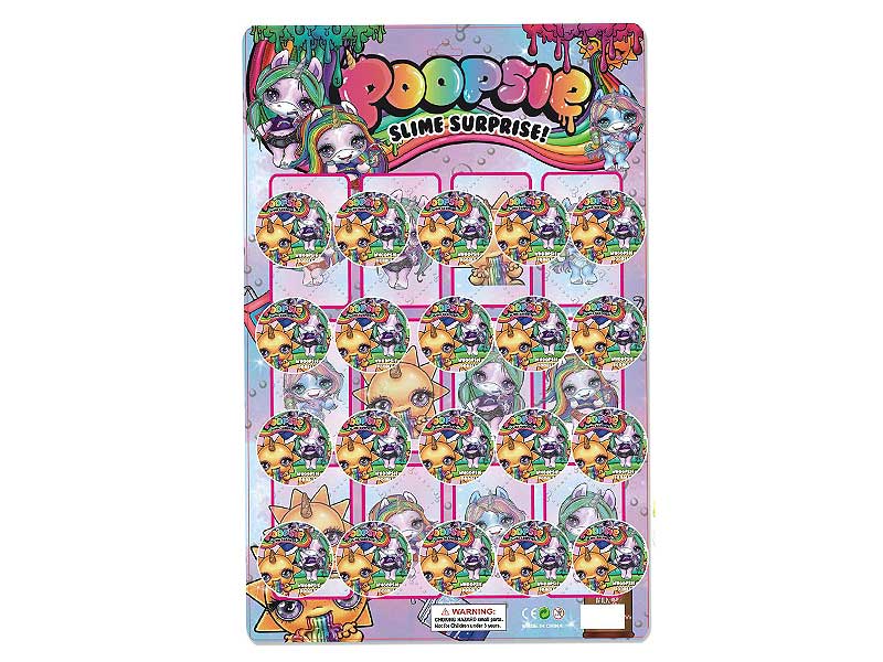 7cm Surprise Unicorn Ball Set(20in1) toys