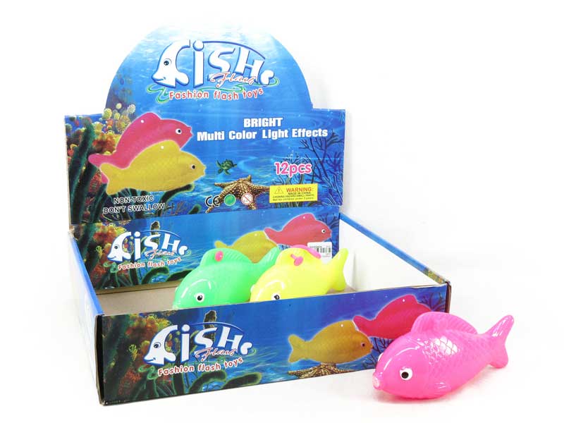 Fish W/L(12in1) toys