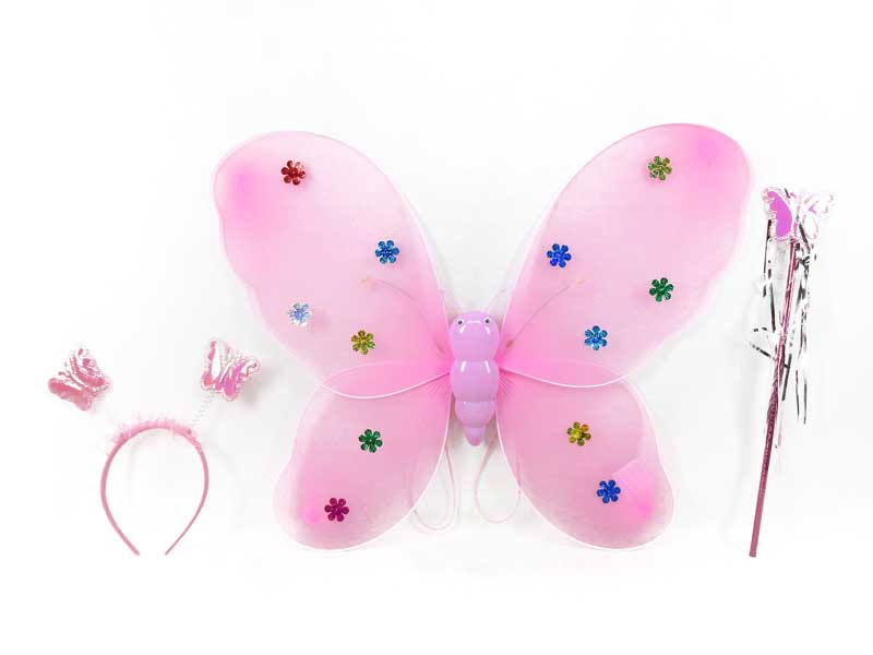 Butterfly & Beauty Set & Stick W/L(3in1) toys
