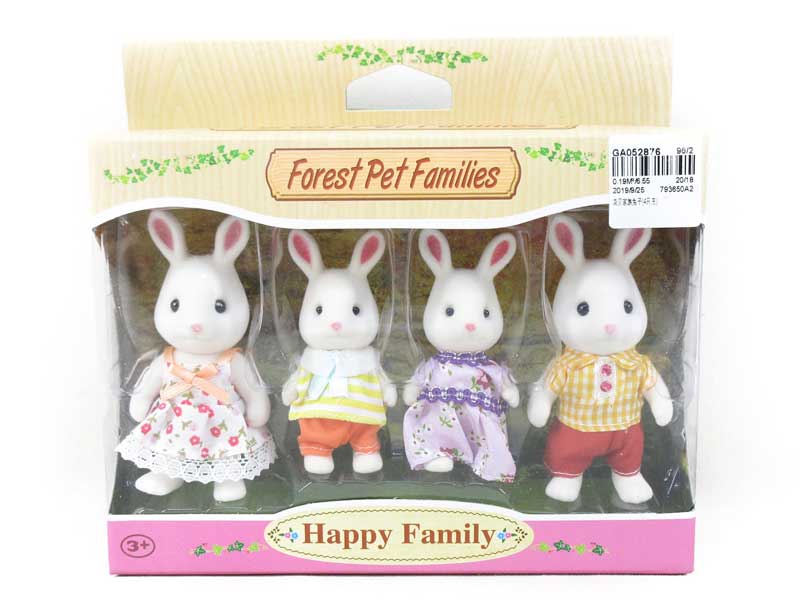 Sambey Family Rabbit(4in1) toys
