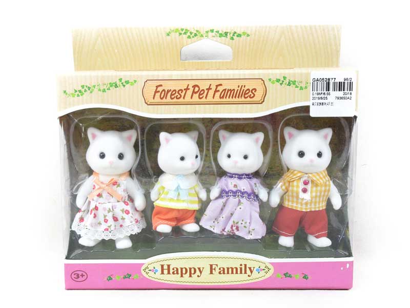 Sambey Family Cat(4in1) toys