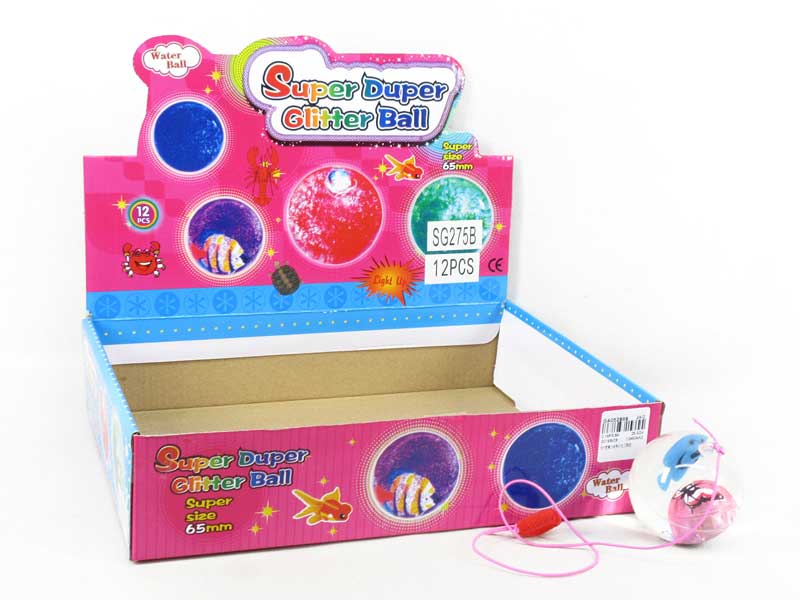 5cm Bounce Ball W/L(12in1) toys