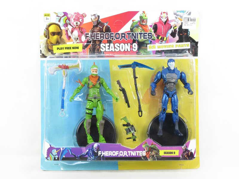 7inch Fortress Dude Set W/L(2in1) toys