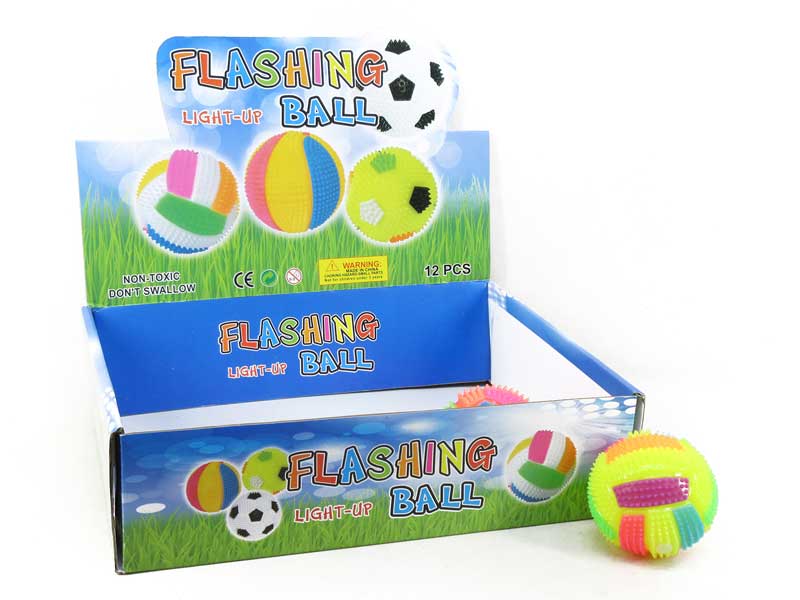 7.5cm Vollyball W/L_Whistle(12in1) toys