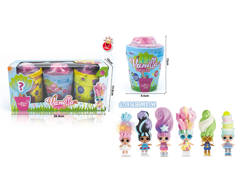 Surprise Flower Pot Head W/L(3in1) toys
