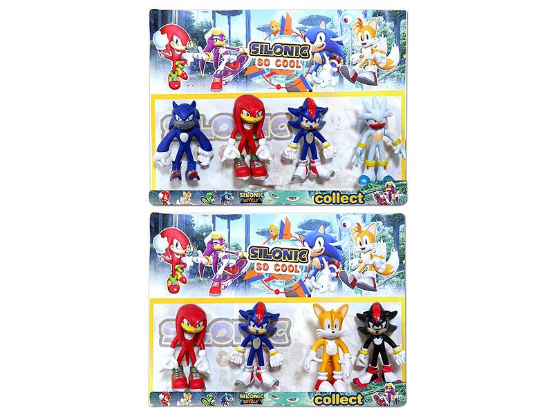 4.5inch Sonic Advance(4in1) toys