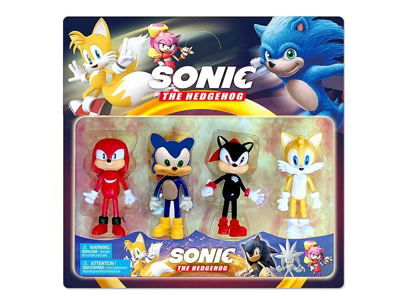 4.5inch Sonic Advance(4in1) toys