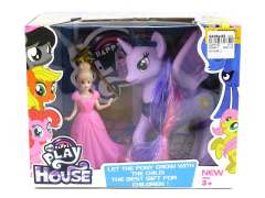 Horse Set & Doll