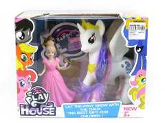 Horse Set & Doll