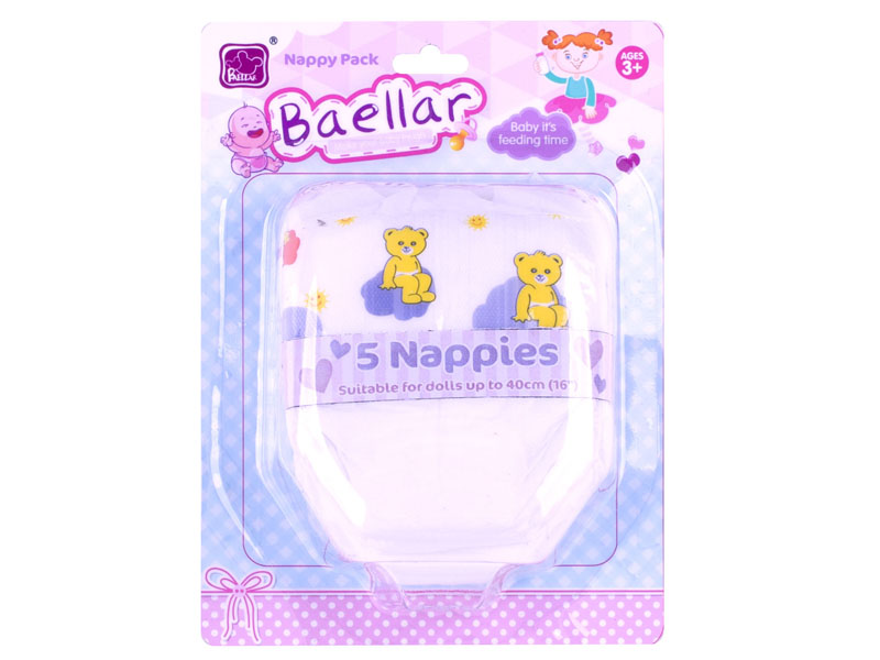 Diaper(5in1) toys