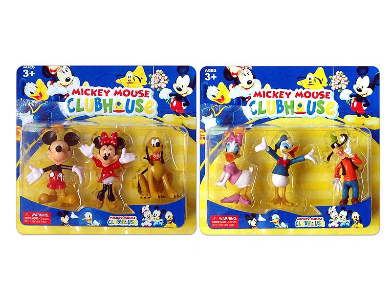 3.5-4.5inch Mickey(3in1) toys
