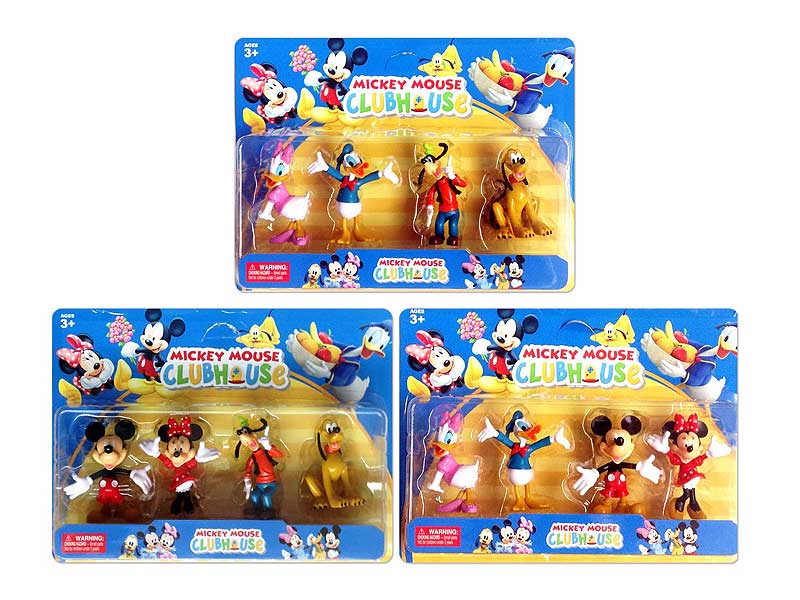3.5-4.5inch Mickey(4in1) toys