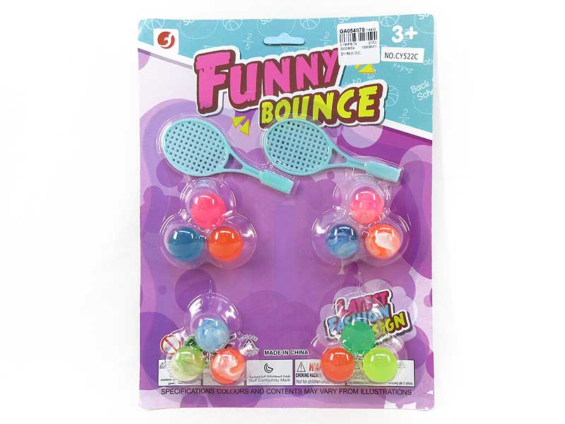 32mm Bounce Ball(12in1) toys