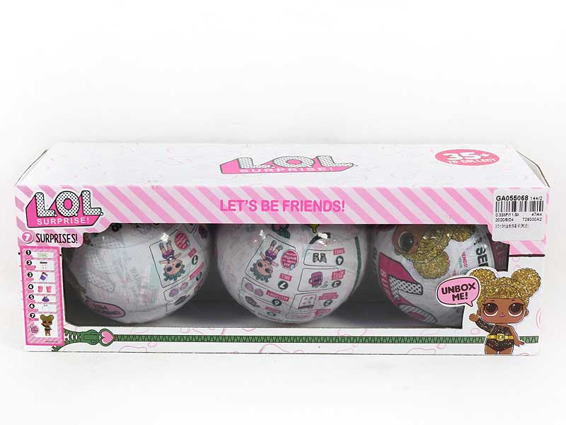 3.5inch Surprise Ball(3in1) toys