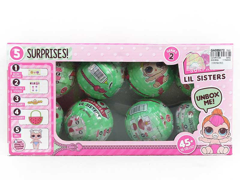 1.5inch Surprise Ball(8in1) toys