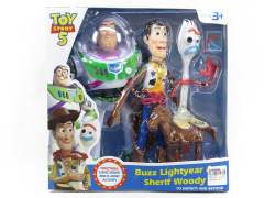 Toy Story Spacemen W/L_M & Cowboy & Neddy & Fork
