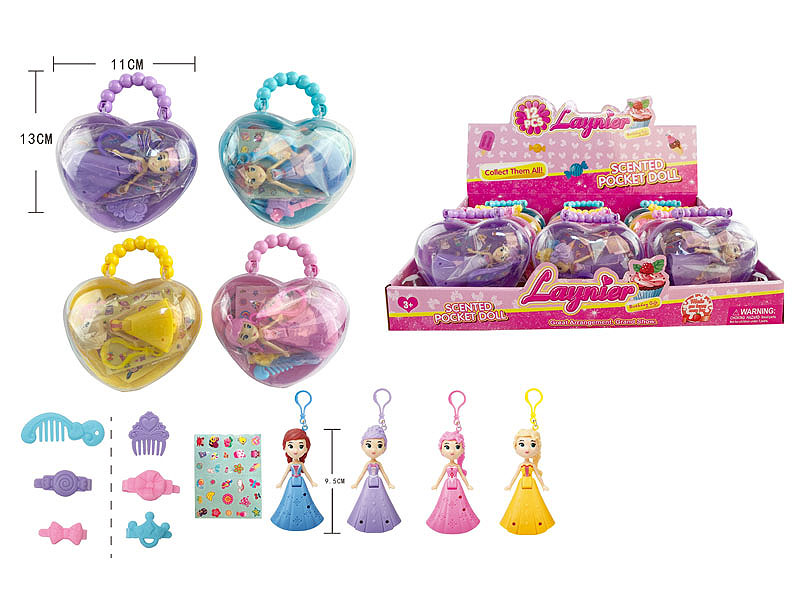 3.5inch Key Princess W/L(12in1) toys