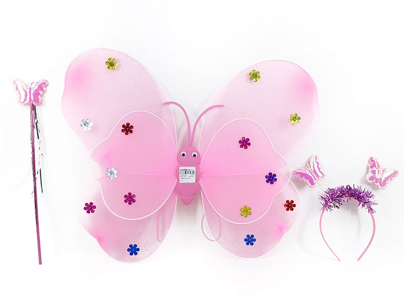 Butterfly Wings & Angel Stick & Hairpin toys