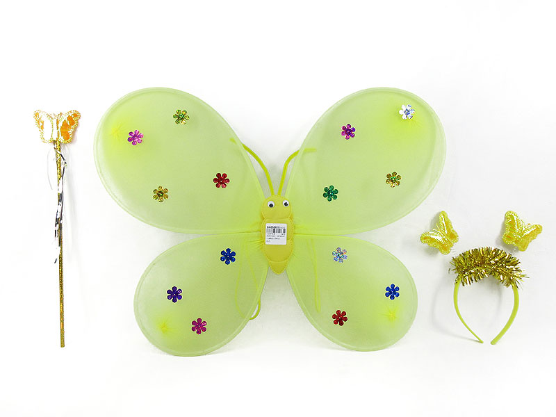 Butterfly Wings W/L & Angel Stick & Hairpin toys
